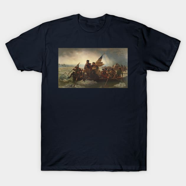 Washington Crossing the Delaware T-Shirt by warishellstore